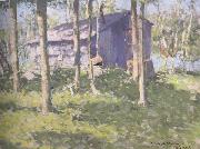 Childe Hassam Pete's Shanty (mk43) oil